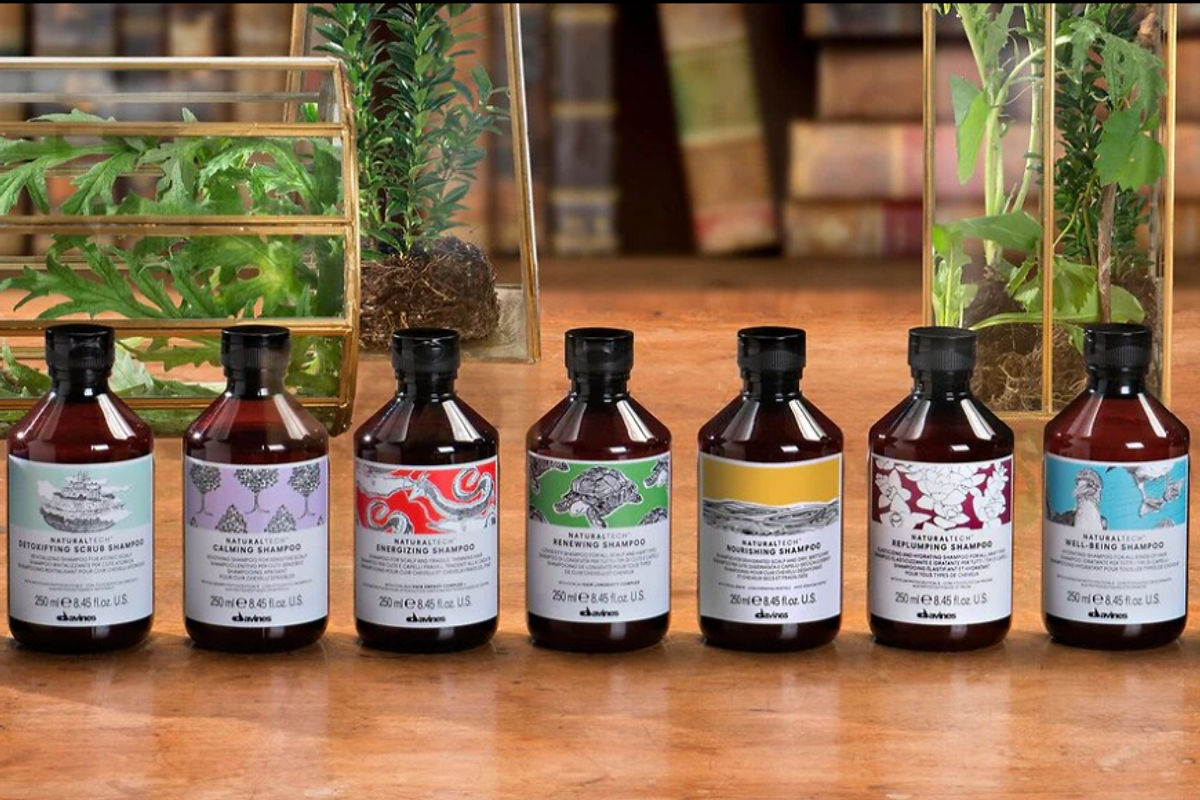 Davines NaturalTech products used at Wave Head Spa